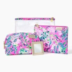 Lilly Pulitzer Astwood Pouch Set NWT